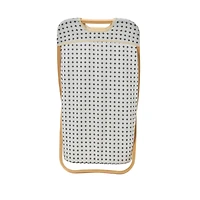 Household Essentials Krussh Bamboo X Frame Hamper (Cross)