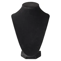 9" Black Velvet 3D Necklace Stand by Bead Landing™