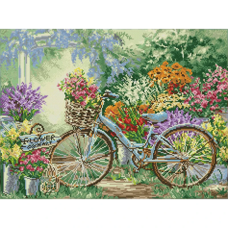 Diamond Dotz® Advanced The Flower Mart Diamond Painting Kit