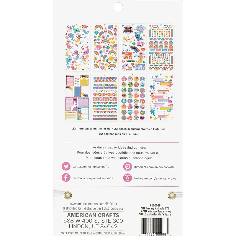 Sticko® Fantasy Animals Sticker Book