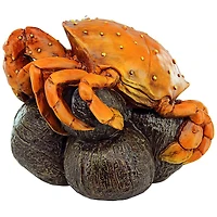 Design Toscano 7.5" Hard Nut to Crack Crab Garden Statue