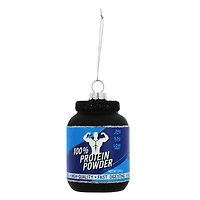3.75" Glass Protein Powder Ornament by Ashland®