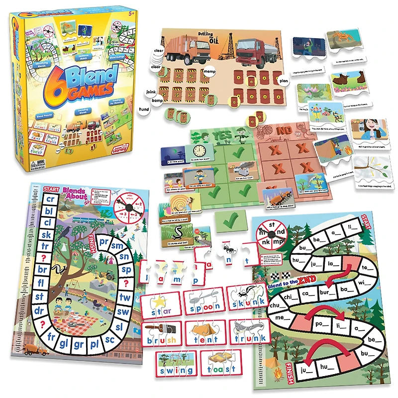 Junior Learning® 6 Blend Game 