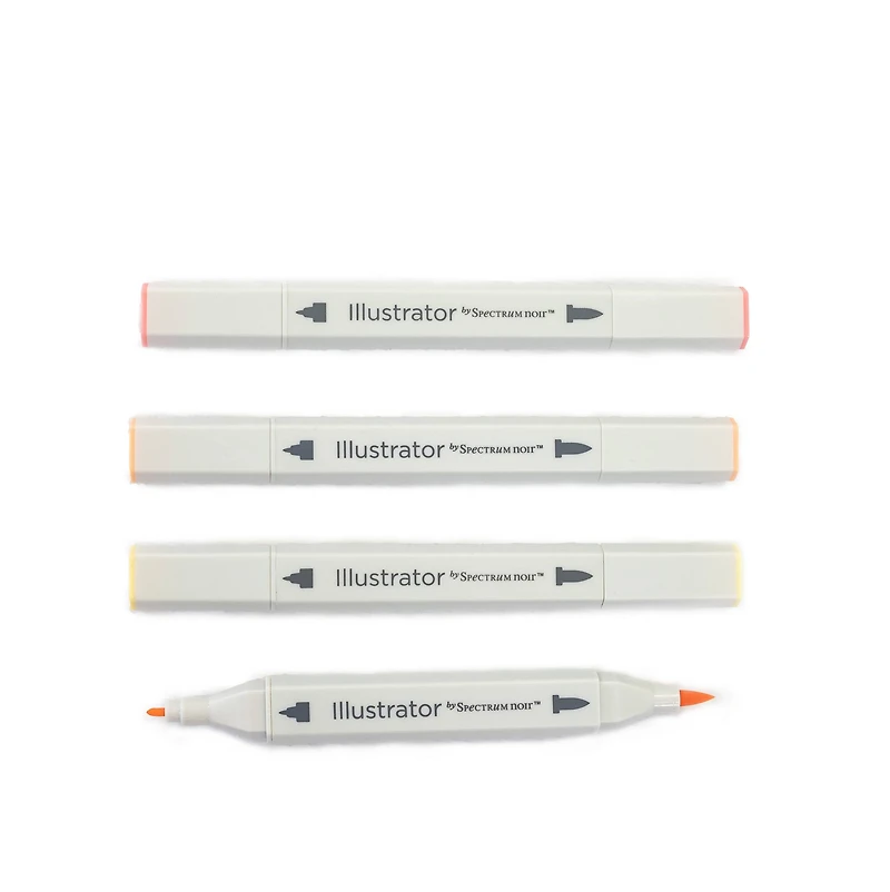 Spectrum Noir™ Illustrator Delicate Dual-Tip Brush Markers