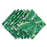 DII® Banana Leaf Print Outdoor Napkin, 6ct.