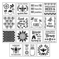Bees & Honey Stencils by Craft Smart®, 12" x 12"
