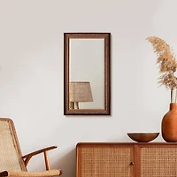 Head West 27.5" Bronze & Copper Oil-Rubbed Framed Wall Mirror