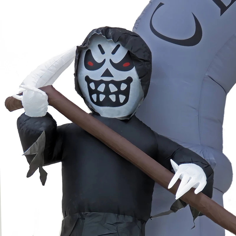 12ft. Inflatable Halloween Ghost Decoration with LED Lights