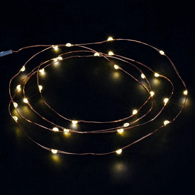 12 Pack: Shimmer Lights™ Copper LED String Lights by Ashland®