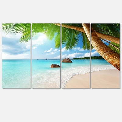 Designart - Praslin Island Seychelles Beach
