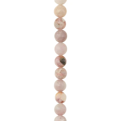 Pink Imitation Kunzite Round Beads, 8mm by Bead Landing™