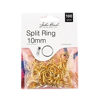 John Bead Must Have Findings 10mm Split Rings