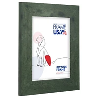 Frame USA Rustic Wide Green Single Image Picture Frame