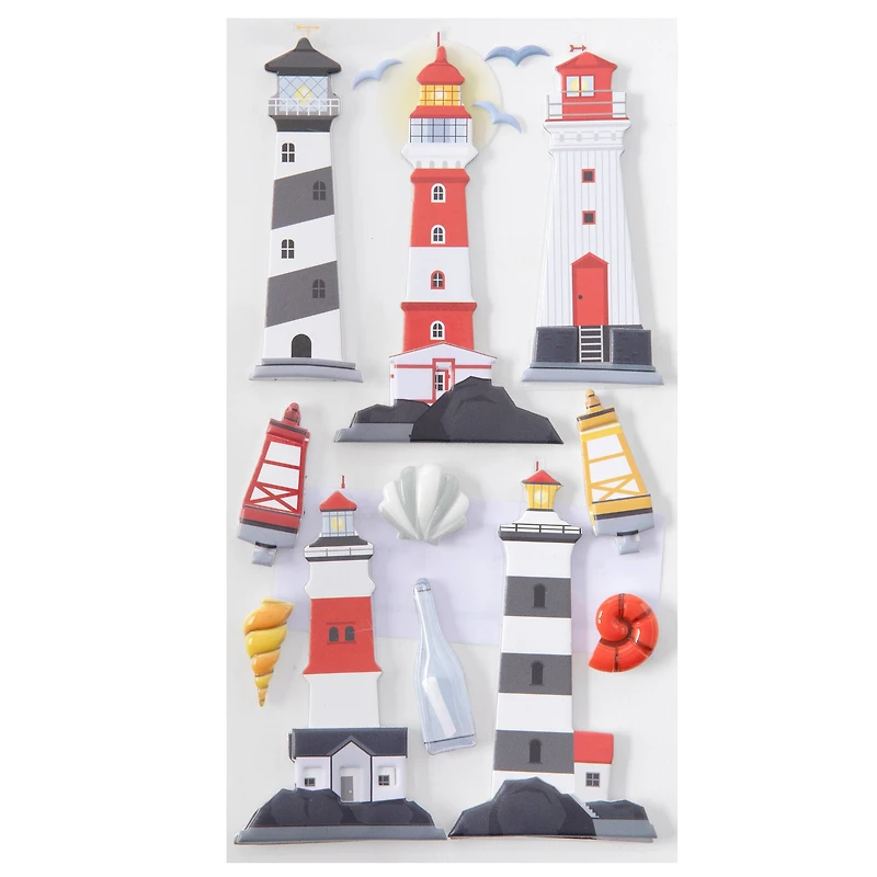 Lighthouse Dimensional Stickers by Recollections™