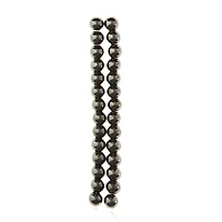 12 Pack: Hematite Round Beads, 8mm by Bead Landing™