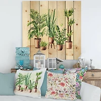 Designart - Indoor Green Home House Plants I