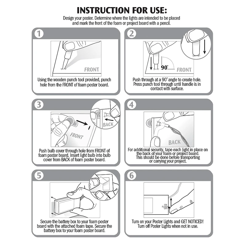 ArtSkills® 14ct. White Marquee String Lights