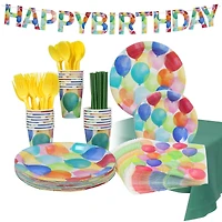 Piece Disposable Birthday Party Set