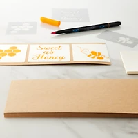 12 Packs: 100ct. (1,200 total) Kraft 3.75" x 8.8" Cardstock Paper by Recollections™