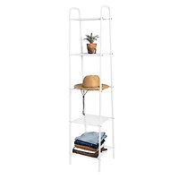 Honey Can Do White Matte 5-Tier Shelf