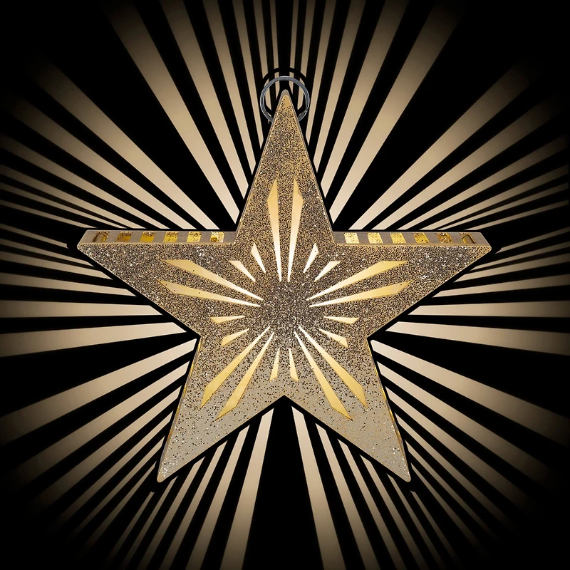 9" Radiant Beams™ Gold Hanging Star by Ashland®