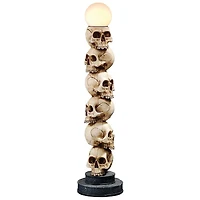 Design Toscano 2.2ft. Skulls Spire Lighted Sculpture