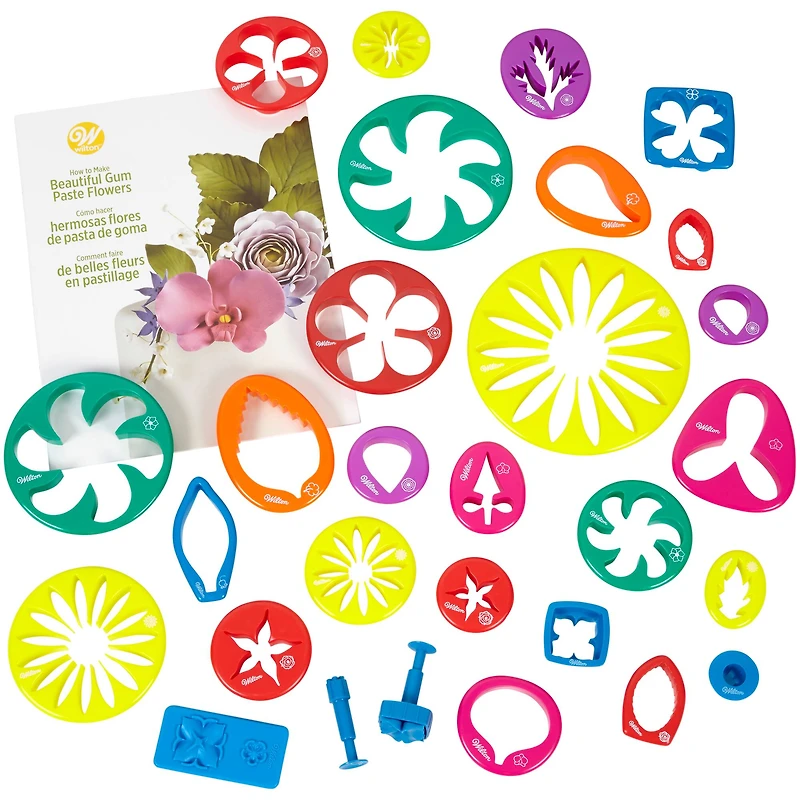 Wilton™ 28-Piece Gum Paste Flower Cut-Outs Set