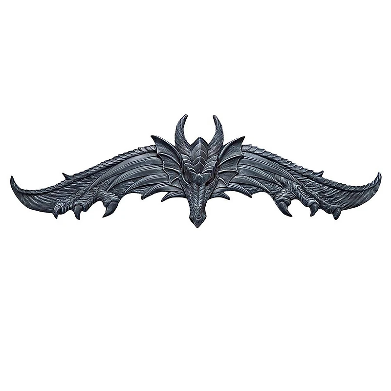 Design Toscano 2.9ft. The Hardwick Dragon Wall Pediment