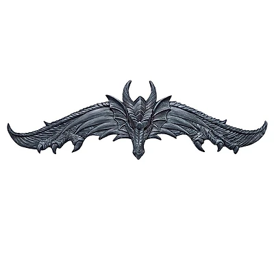 Design Toscano 2.9ft. The Hardwick Dragon Wall Pediment