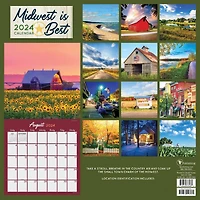 TF Publishing 2024 Midwest Is Best Wall Calendar