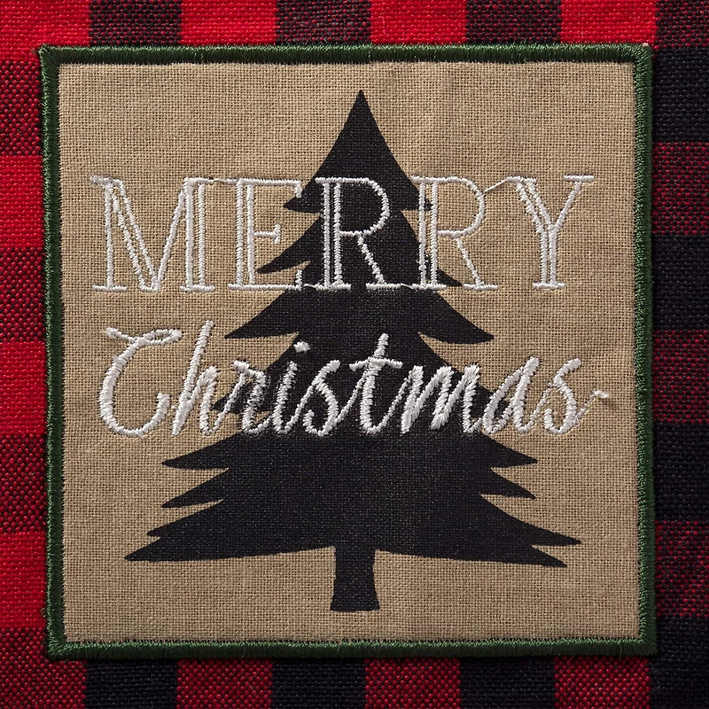 DII® Christmas Fireside Embellished Dishtowels Set