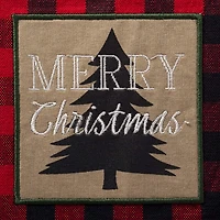 DII® Christmas Fireside Embellished Dishtowels Set