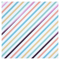 Pastel Stripe Cardstock Paper by Recollections™, 12" x 12"