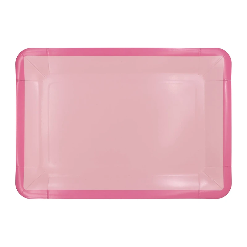 9" x 13" Pink Paper Trays, 2ct. by Celebrate It™