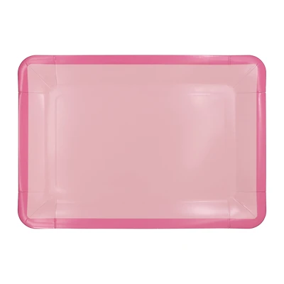 9" x 13" Pink Paper Trays, 2ct. by Celebrate It™