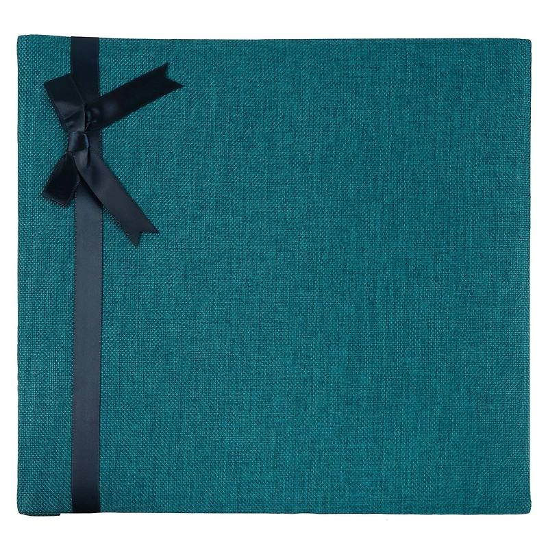 Teal Mega Scrapbook with Ribbon by Recollections™