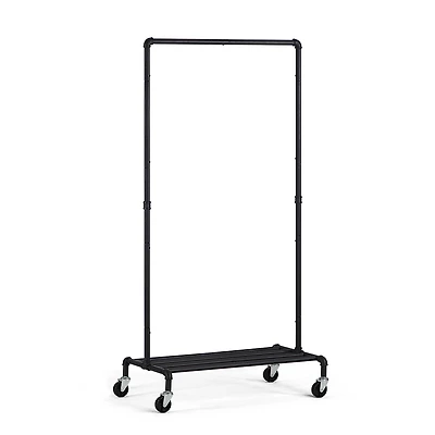 SunnyPoint Black Single Garment Rack