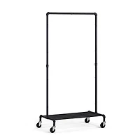 SunnyPoint Black Single Garment Rack