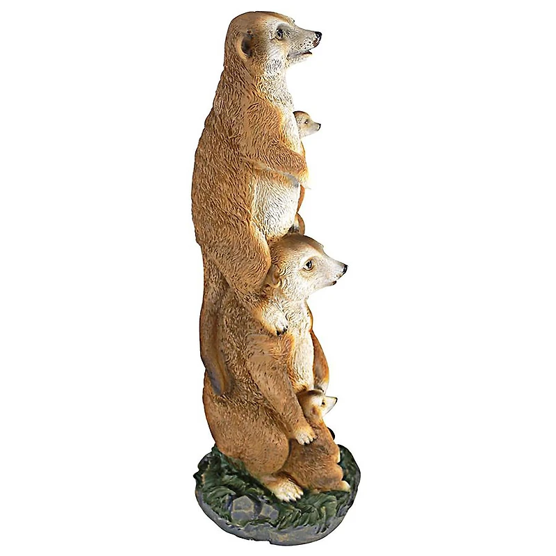 Design Toscano 15" Meerkat Generations Garden Statue
