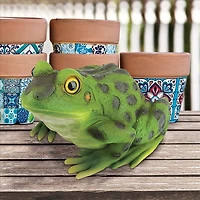 Design Toscano 9.5" Ribbit the Frog Garden Toad Statue