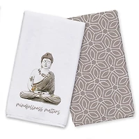 Bali Buddha Tea Towel Set