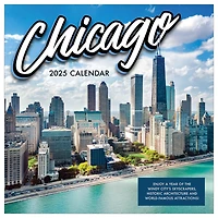 TF Publishing 2025 Chicago Wall Calendar