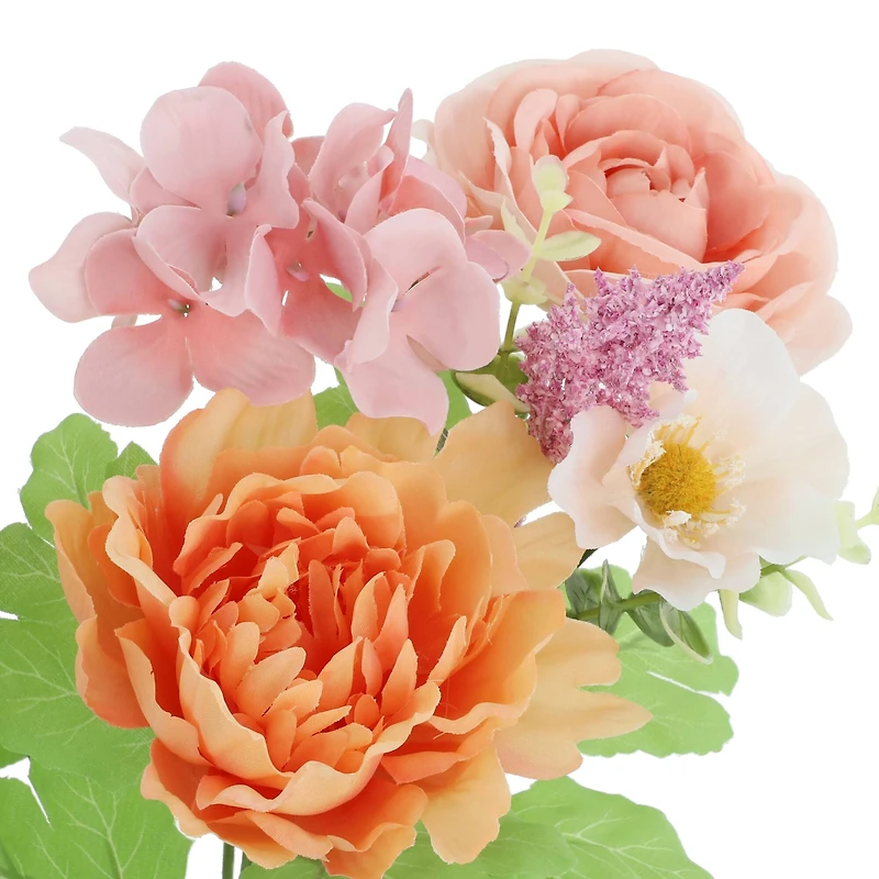 18.5" Coral Peony Mix Deluxe Bush by Ashland®