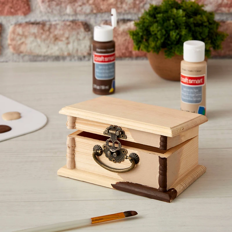 Wood Box with Handle by Make Market®