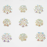 12 Packs: 30 ct. (360 total) Clear Iridescent Florette Bling Stickers by Recollections™