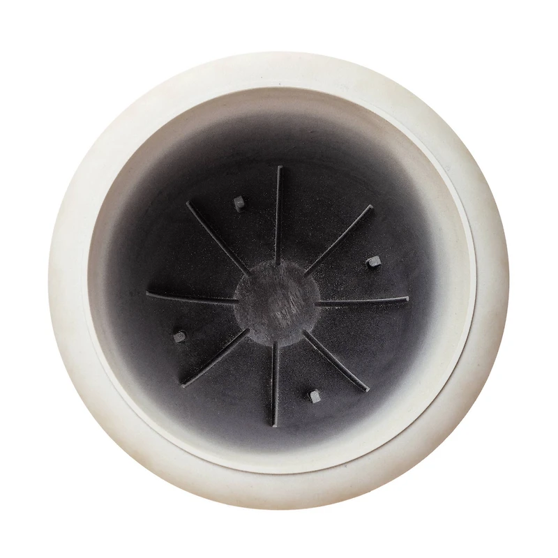 Glitzhome® 21.5" Eco-Friendly Oversized Faux Terrazzo Goblet Planters, 2ct.