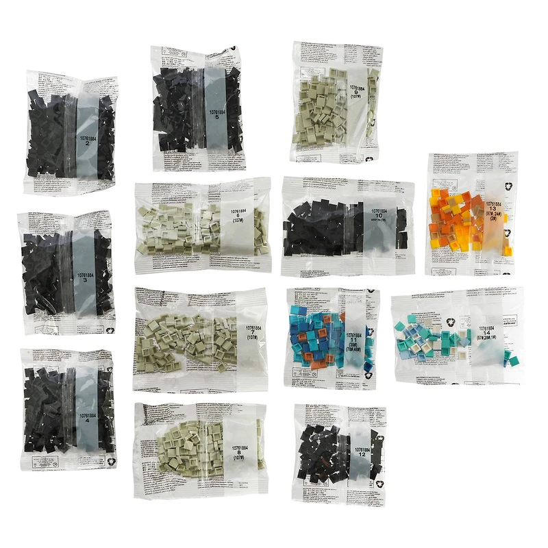 10" x 10" Butterfly Pixelated Brick Art Kit by Make Market®