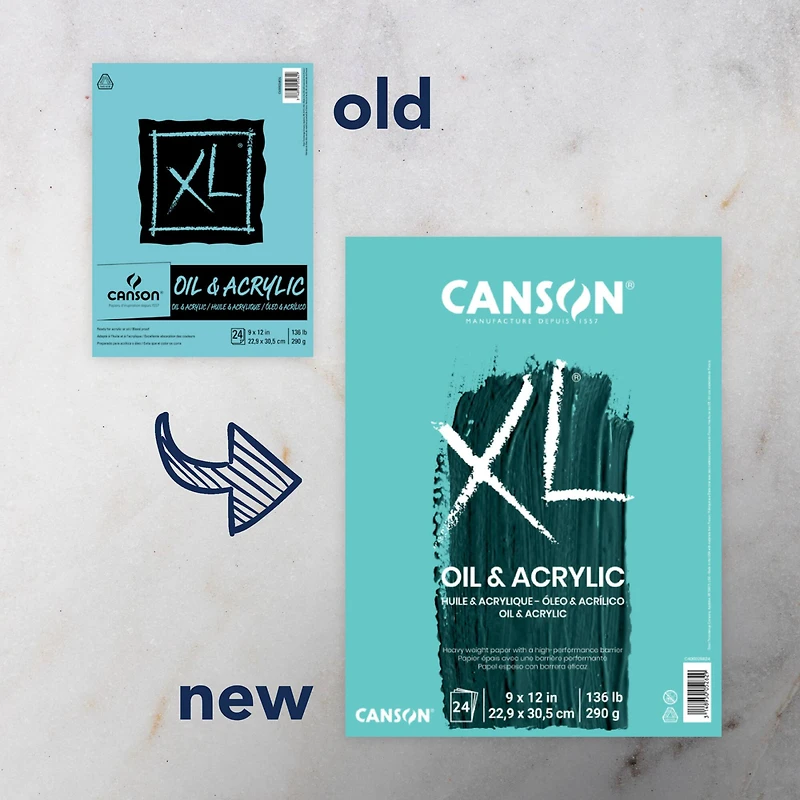 Canson® XL® 9" x 12" Oil & Acrylic Pad