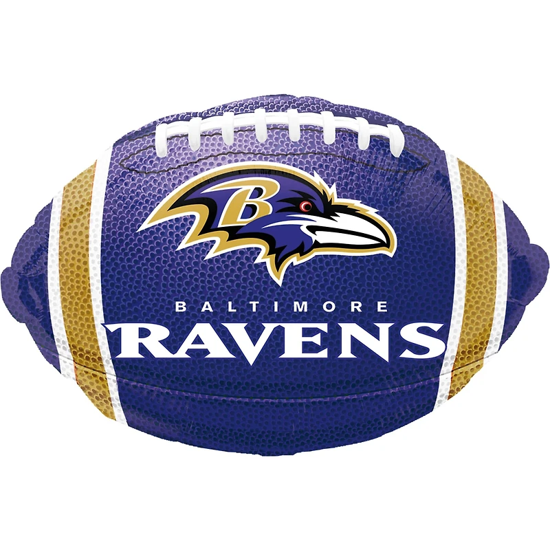 17" Baltimore Ravens Football Foil Balloon