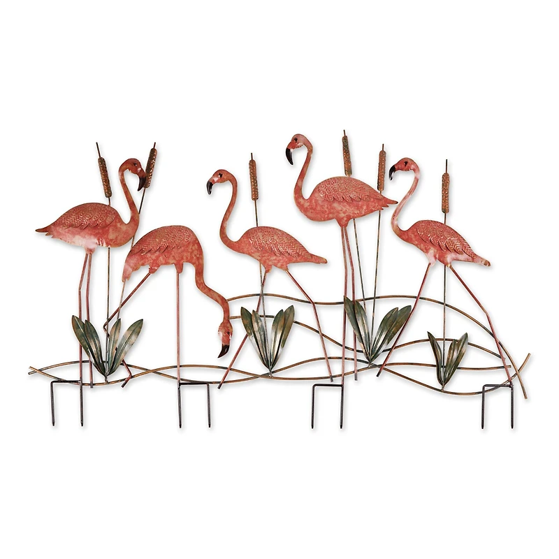 Flamingo Garden Stake 47.5" x 47.5" x 28.5